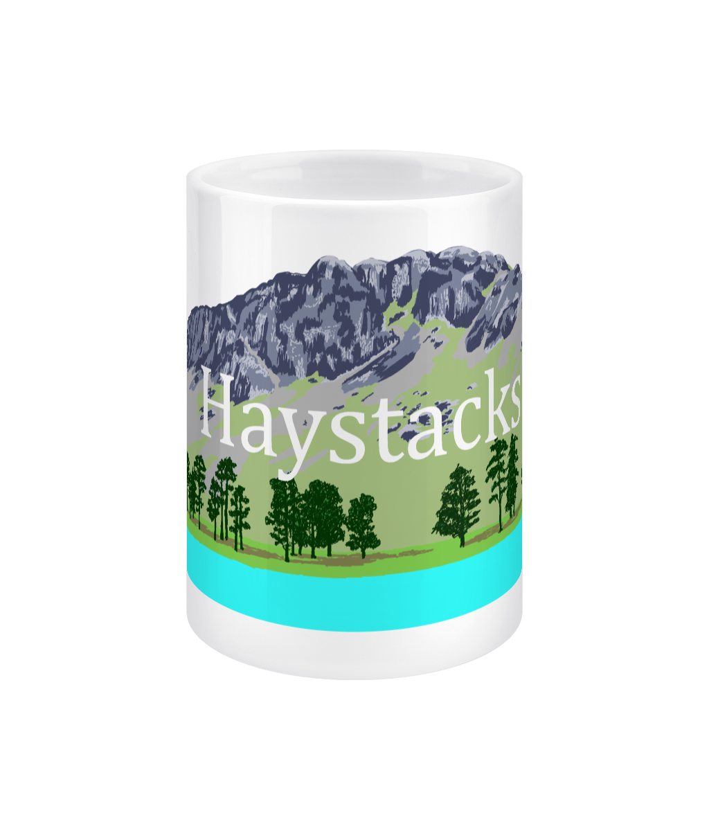 Haystacks Large Mug Front