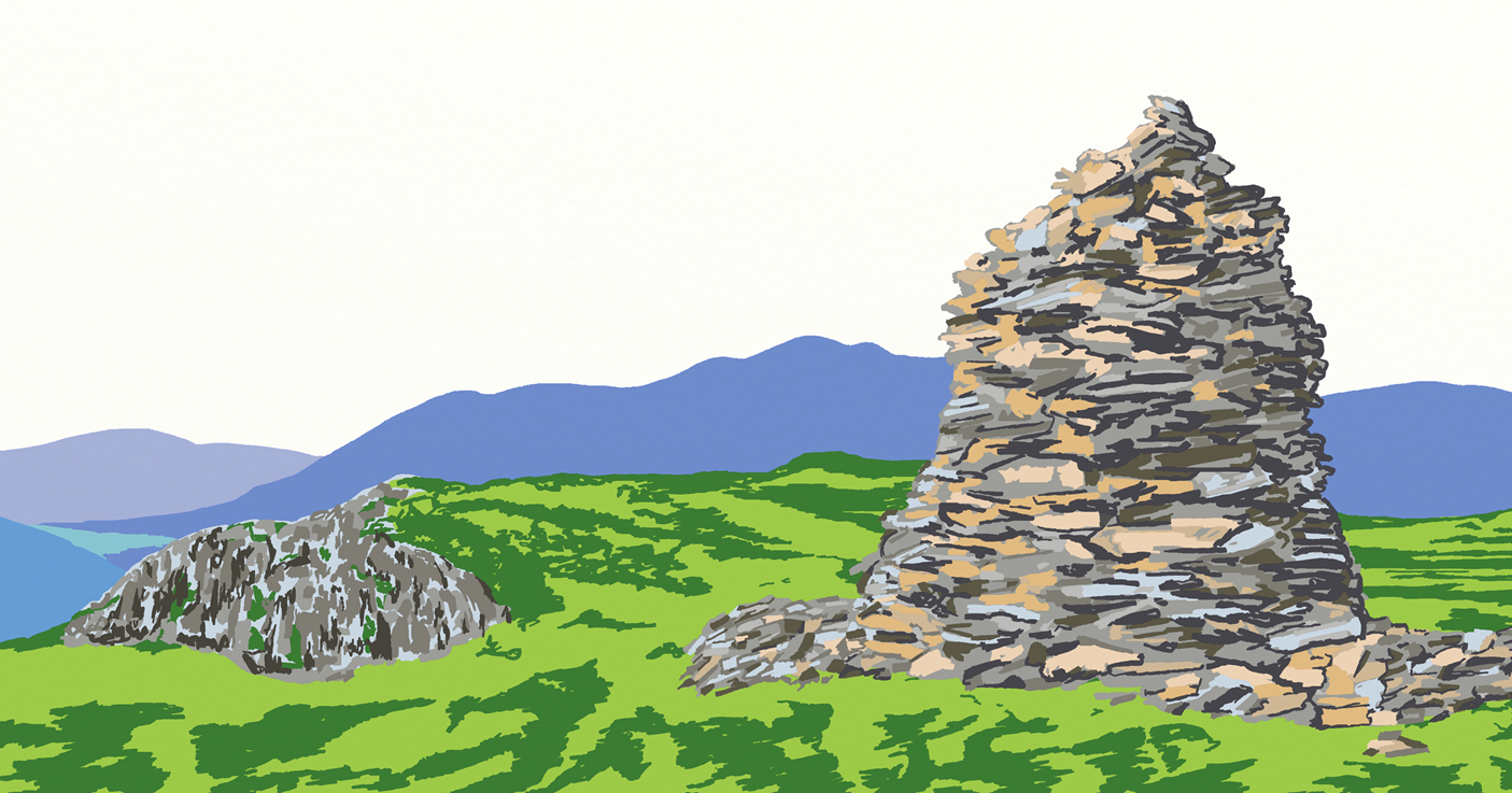 Coming Soon, Lake District Wainwright Fell, High Spy, T-Shirt