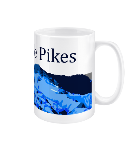 Langdale Pikes Large Mug Right