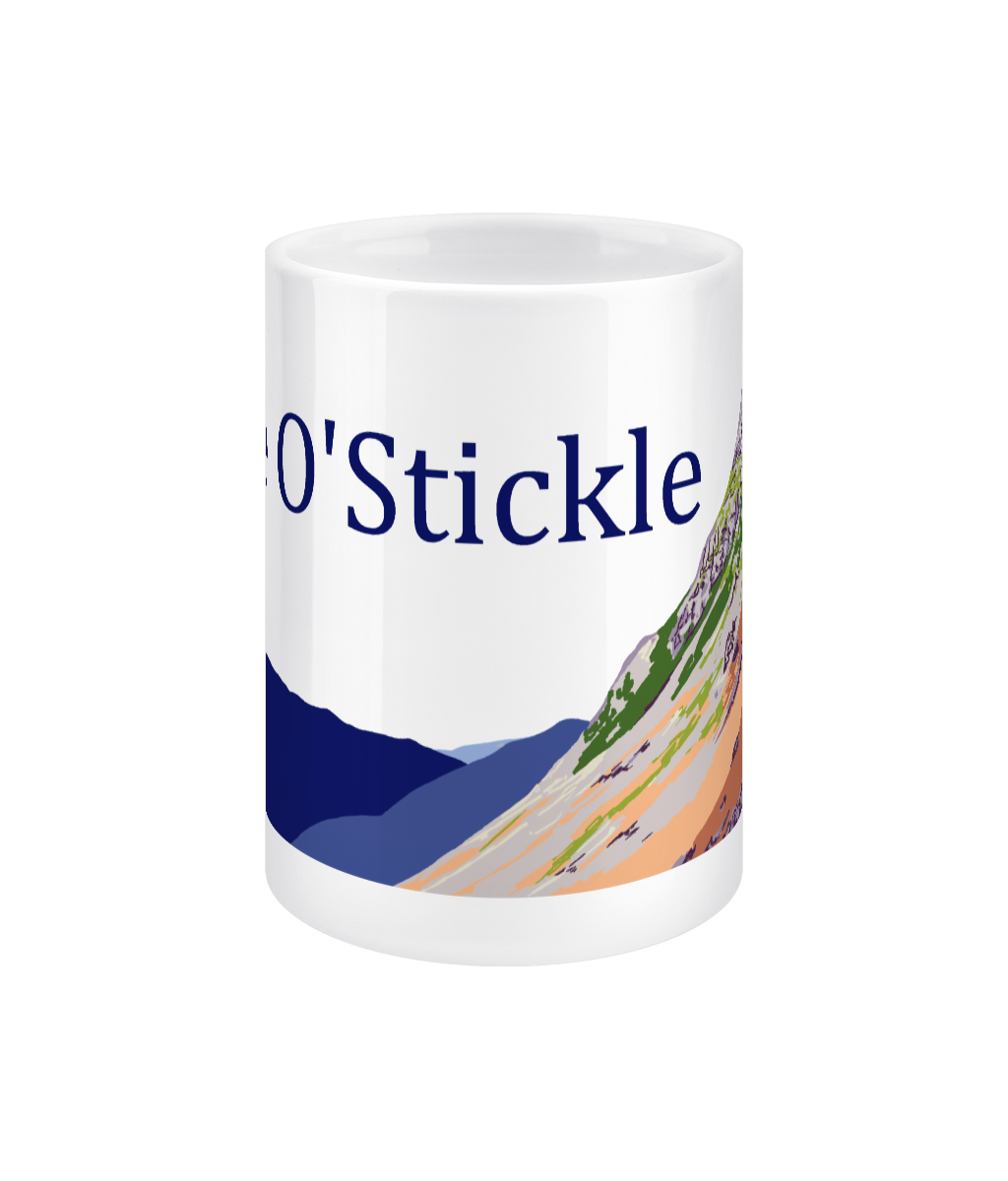 Pike O Stickle Large Mug Front