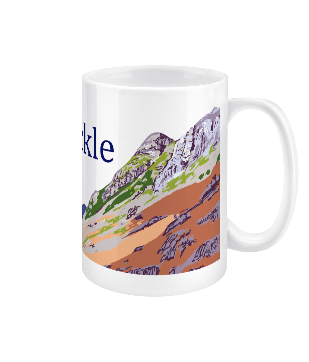 Pike O Stickle Large Mug Right