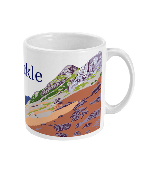 Pike O Stickle Small Mug Right
