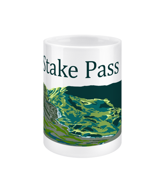 Stake Pass Large Mug Front