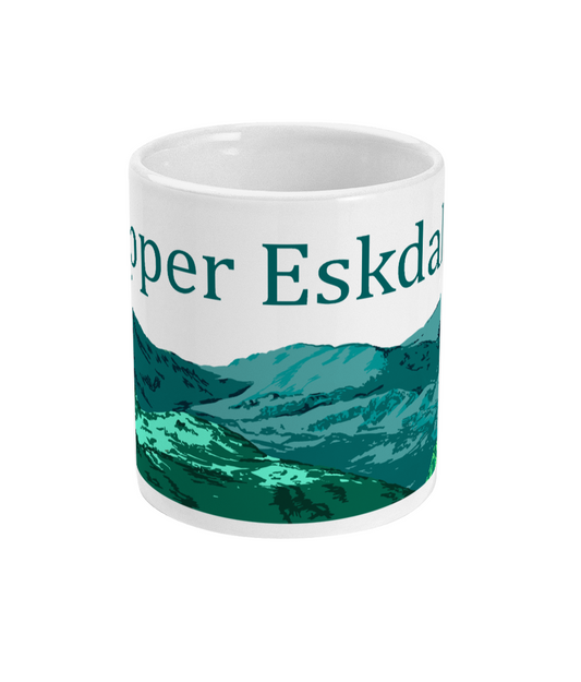 Upper Eskdale Small Mug Front