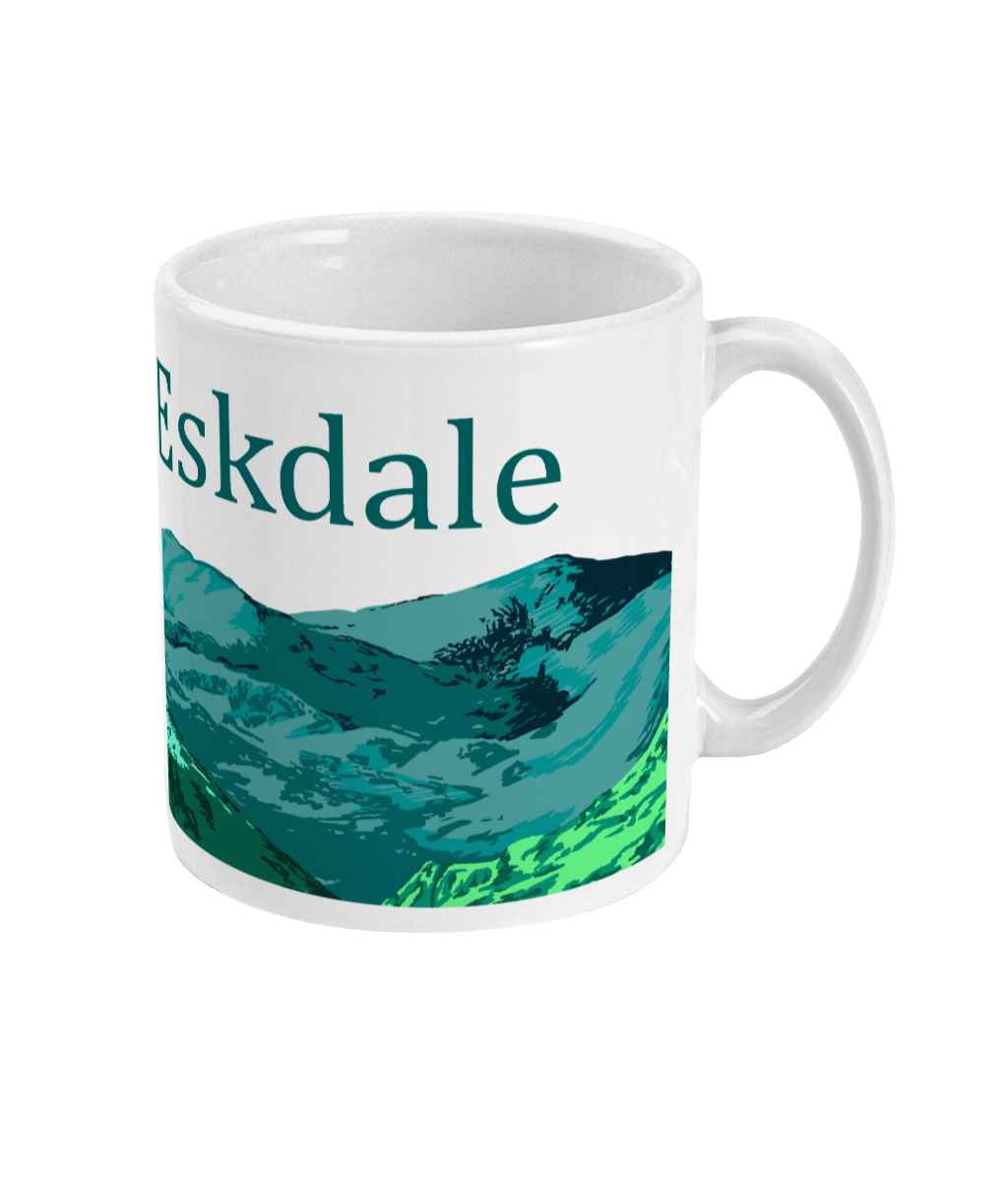 Upper Eskdale Small Mug Right