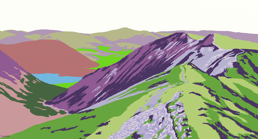 Coming Soon, Lake District Wainwright Fell,Whiteside, T-Shirt