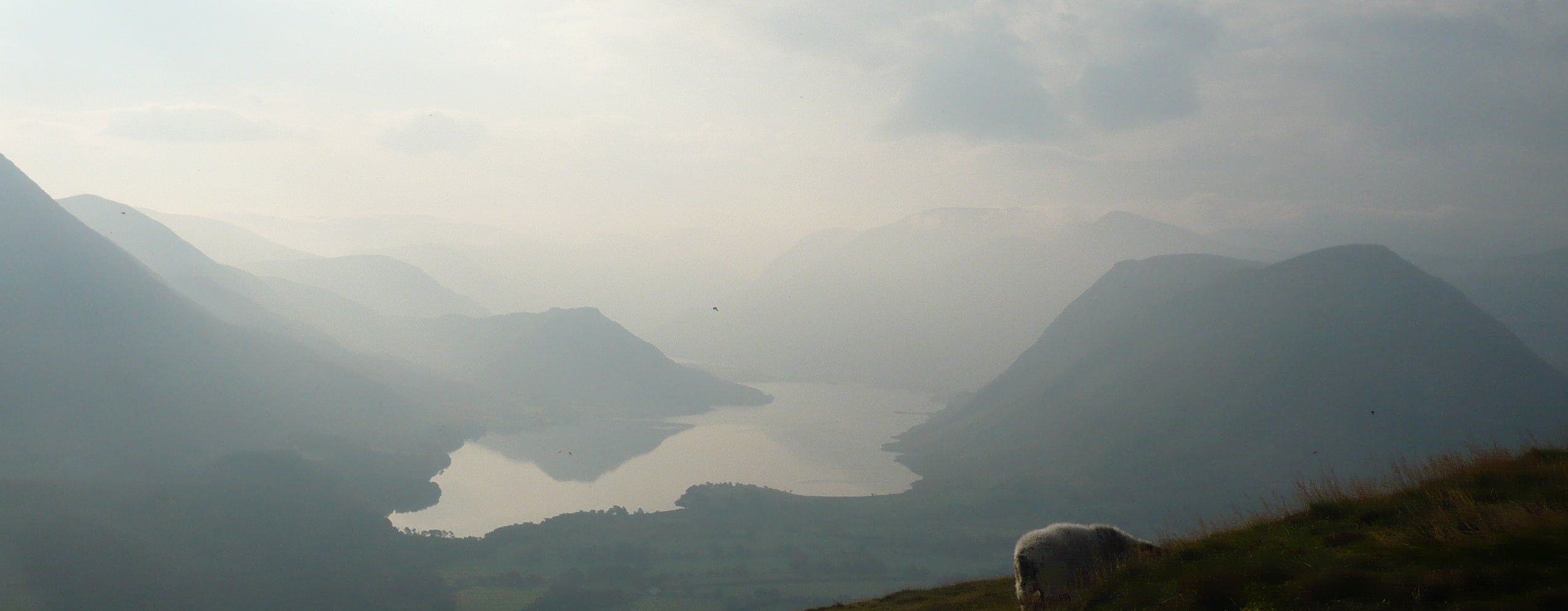 View of Lake District Crummock Water, Mountain Sounds Home Page