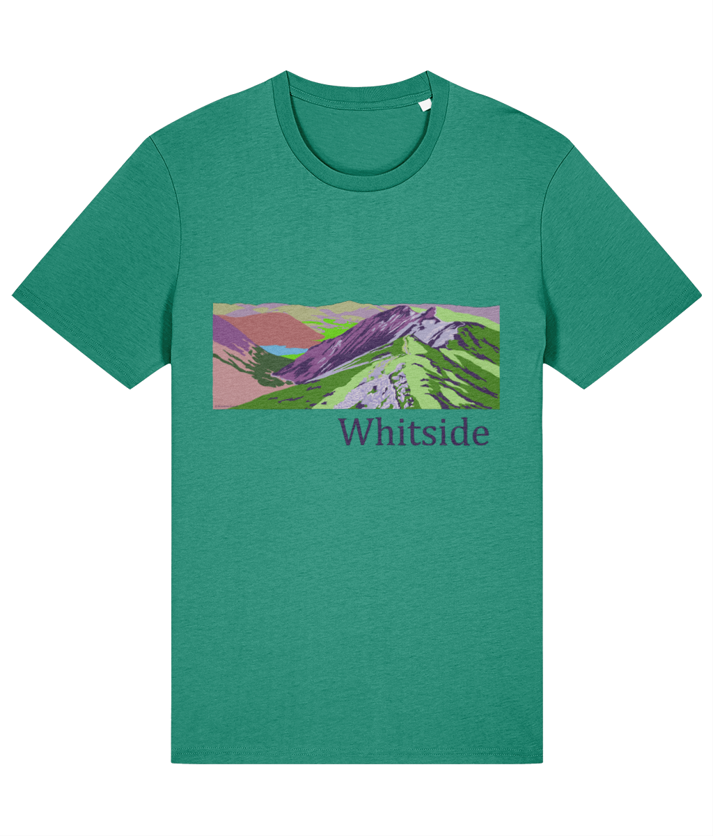 Lake District Men's T-Shirt Whiteside, Front, Go Green