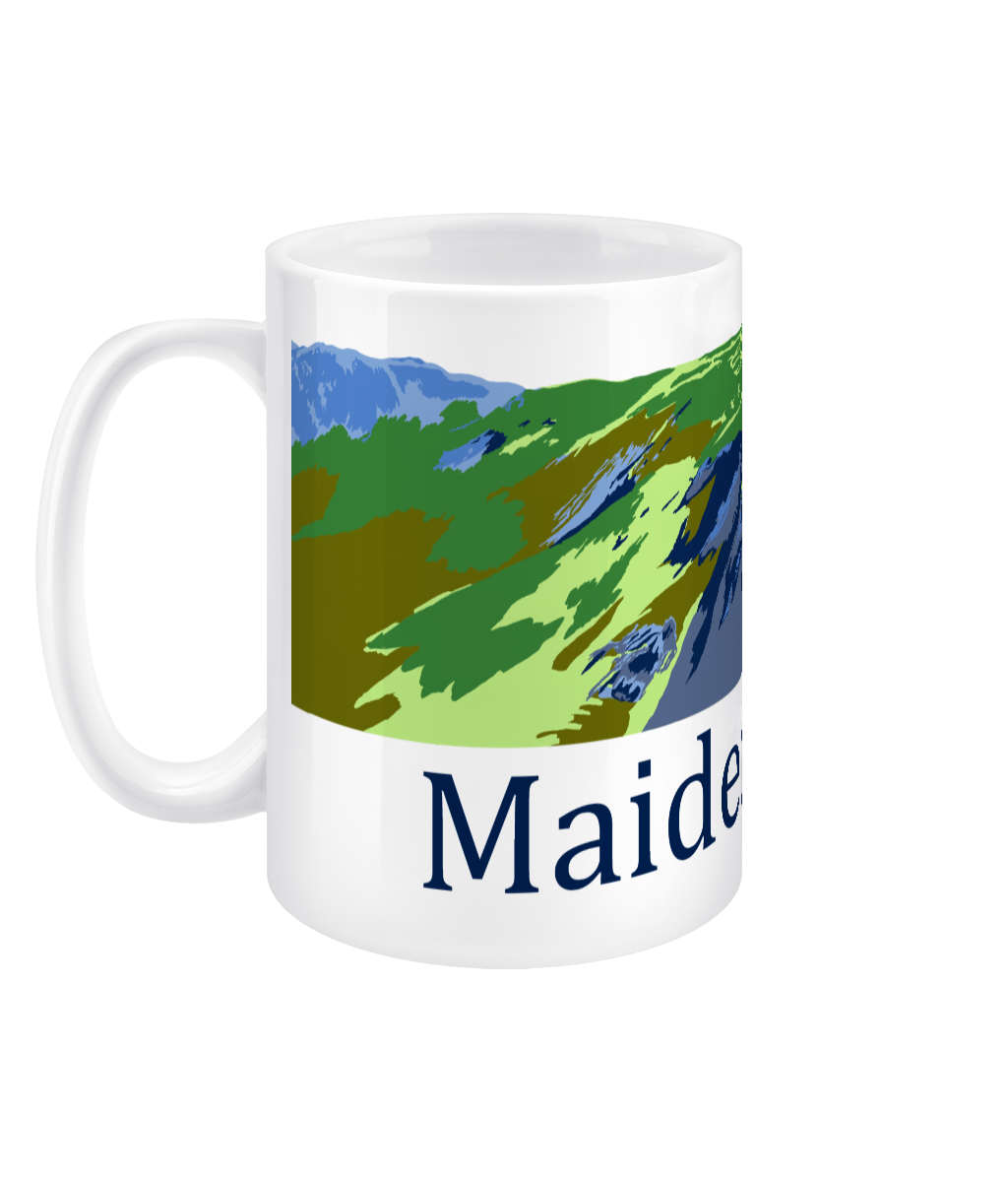 Maiden Moor Large Mug Left