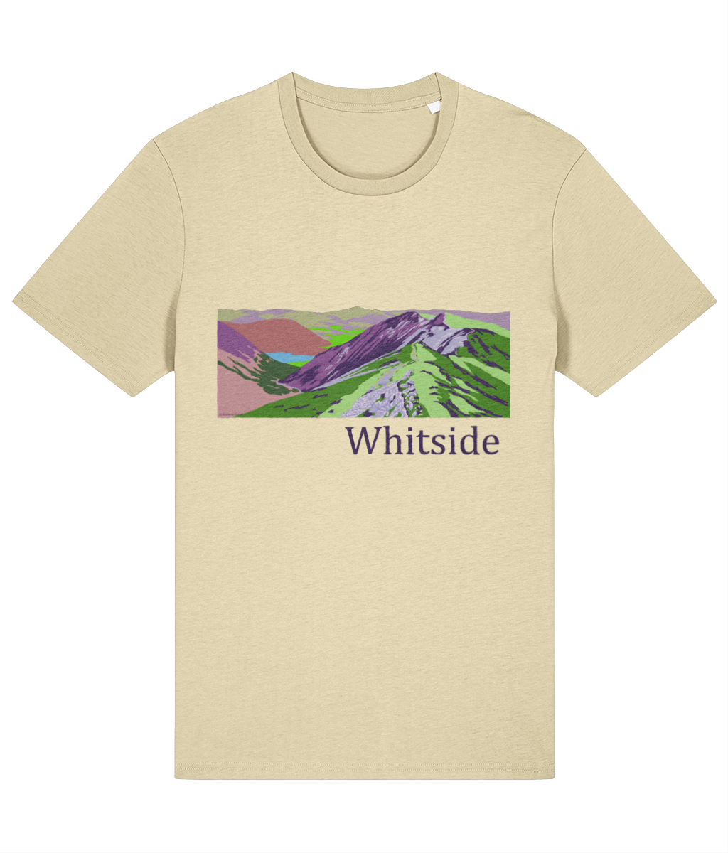 Lake District Men's T-Shirt Whiteside, Front, Butter