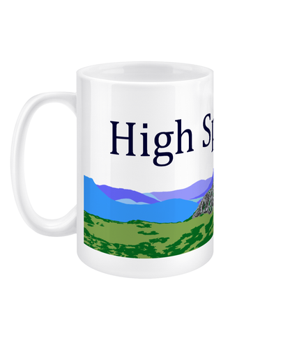 High Spy Large Mug Left