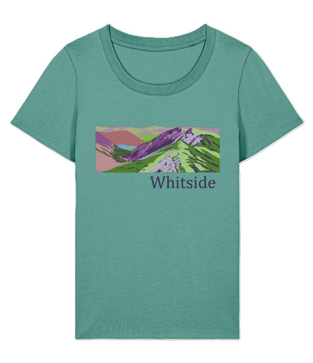 Lake District Women's T-Shirt Whiteside, Front, Green Bay